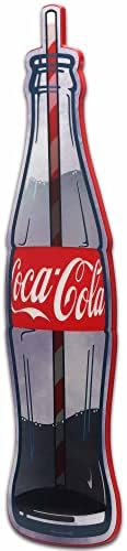 Marcas de estrada aberta Coca-Cola Glass Bottle 3D Wood Wall Decor-Coca-cola vintage para decoração de casa