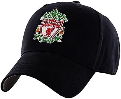 Liverpool FC Black Crest Cap - Mercadoria Autêntica EPL