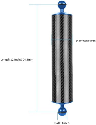 FEICHAO D60MMM MIVERSÃO FOLOAT FLOAT BLOOYABY Aquatic Arm 108g /312g /447g /584g Bola dupla de 1 polegada 5/8/10 /12 polegadas DSLR