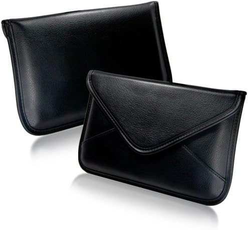 Caixa de ondas de caixa compatível com Samsung Galaxy Z Fold 2 - Bolsa mensageira de couro de elite, Design de envelope de capa