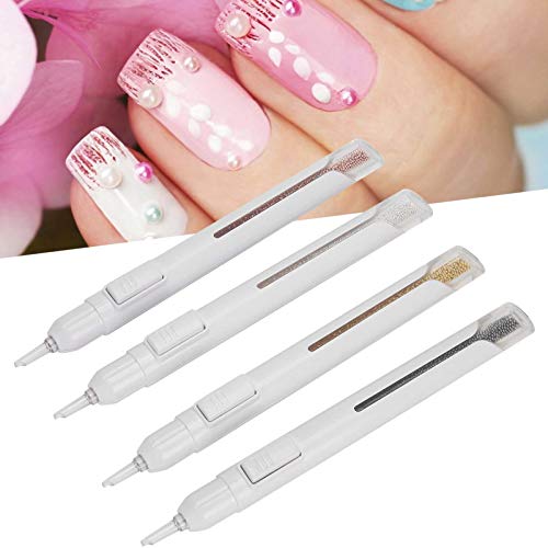 4pcs unhas art art de caneta unhas de pintura de unhas caneta de decoração diy pontilhando caneta bola de unha caneta manicure designer