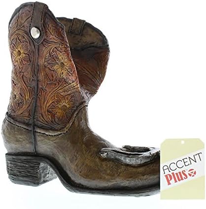 Zingz & Thingz Lucky Cowboy 1 garrafa de garrafa de bota de botão