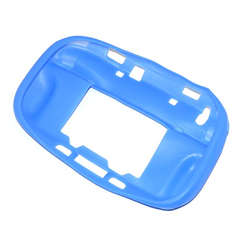 Case de proteção de silicone de meio corpo Cinpel para Wii U gamepad azul