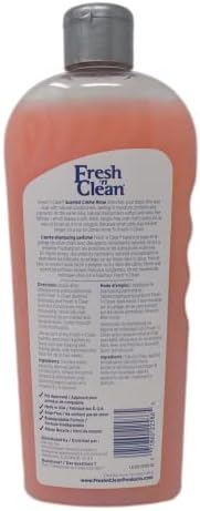 Fresh 'n limpo medicamento medi -herbal shampoo fresco e clássico Rinse Creme Rinse - mais brinquedo de corda e pacote de fatos de animais