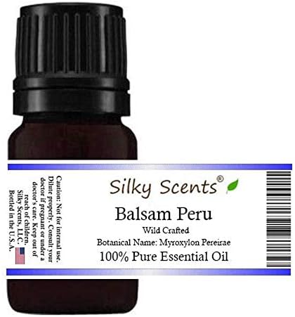 Óleo essencial artesanal de bálsamo Peru Wild puro e natural - 5 ml