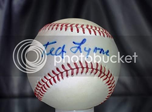 Ted Lyons Certified JSA assinou a American League Baseball Autograph - Bolalls autografados