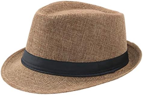 Chapéu de moda respirável chapéus de beisebol masculino de beisebol Curlystraw chapéu de jazz chapéu de jazz chapéu