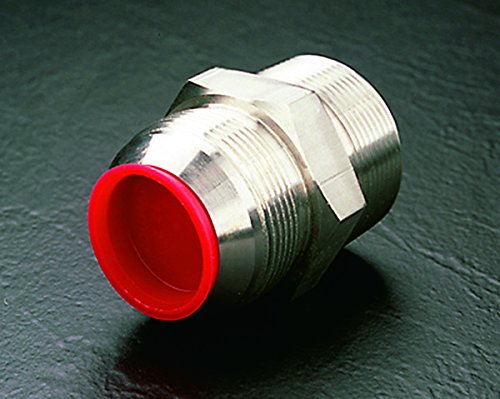 Capluga de tampa e plugue cônicos de plástico. T-1080, PE-LD, Cap od 4,92 Plug ID 5.2, vermelho