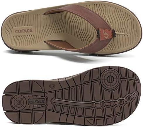 Coface masculino masculino-Sport-Flip-Casual-Comfort-Sandals-Sands-Swith Support-Outndo-Bre-Bre-Breach-Boach 7 ~ 13