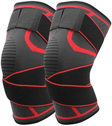 CCBUY 1Pair Sports Sport Support Knee Knee Brace Pressurizado As joelheiras elásticas suportam bandagem de vôlei de basquete