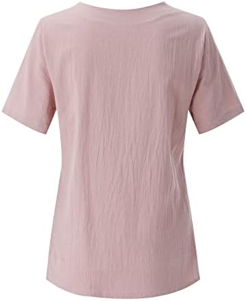 Mulheres 3x tops plus size size feminino redondo raglan manga bainha fenda solta manga curta decoração de botão