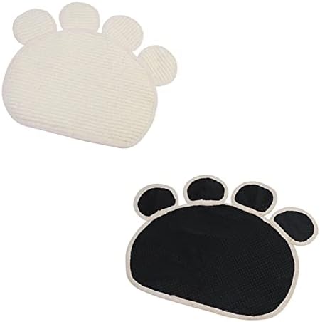 2 PCs Scratcher tapete para gato - Ranta de areia de pet de garra de gato durável para gatos - pata de gato de gato sisal Pon Placemat para proteger tapetes e sofás kishi