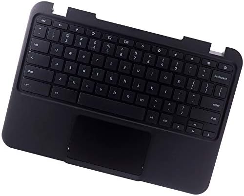 Deal4GO Black Upper Case superior Palmrest Teclado Touchpad Montagem Substituição para Lenovo Chromebook 11 N22 N22-20