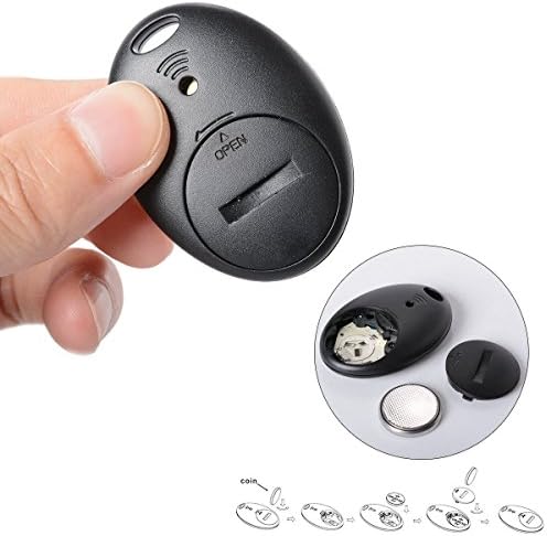 Vodeson Key Locator Finder, rastreador de chaves sem fio, dispositivo de rastreamento de localizador remoto, fácil de usar, perfeito