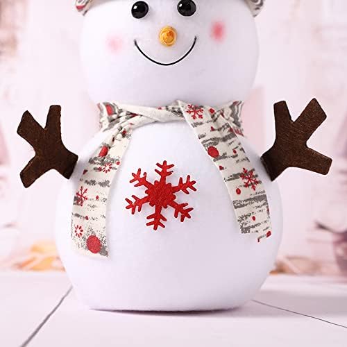 WEIMAY 1PCS Decorações de Natal Acessórios de árvore de Natal Ponto Ponto de neve Snovse Gift Window Christmas Snowman