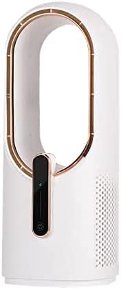 Fã de ventilador de mesa sem lâmina fã de mesa pequena fã de ar refrigerador, portátil Breeze silencioso ventilador