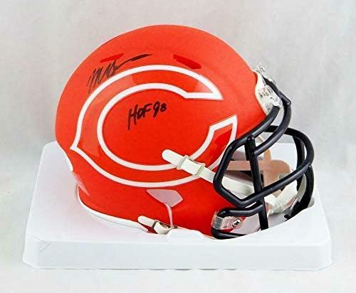 Mike Singletary assinou Chicago Bears amp Speed ​​Mini Capacete com Hof- JSA W Auth - Mini capacetes autografados da NFL
