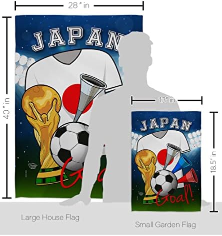 Copa do Mundo Japão bandeira japonesa bandeira de parede bandeira de bandeira de bandeira para casa externa decorações ao ar livre Jardim tapeçaria sinais de quintal fifa presentes de fãs de fãs de fãs de futebol de futebol de futebol feito nos EUA