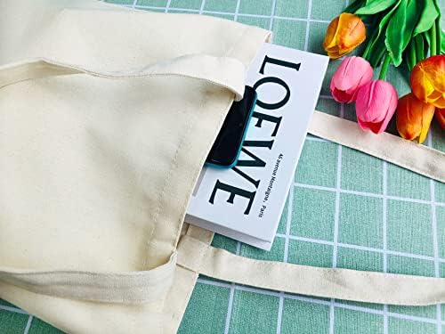 Sacola de botânica floral de lona para mulheres, sacolas de supermercado reutilizáveis, sacolas fofas de gatos estéticos para fazer compras