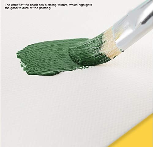 TWDYC 6PCS/Set, Artista Pintura a óleo escova a língua de pintura de pintura de pintura de desenho de desenho de desenho de suprimentos de arte