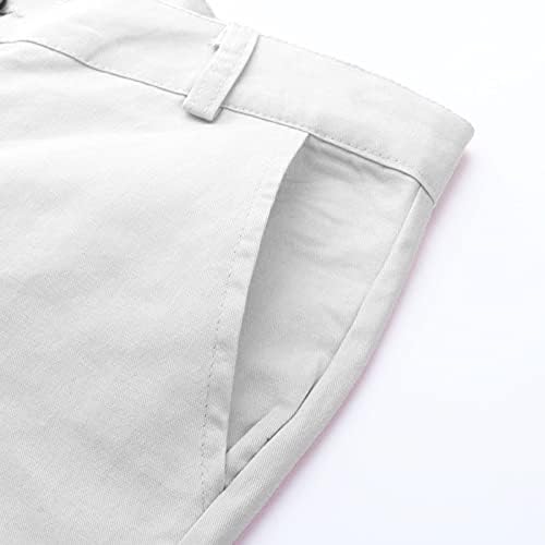 Miashui 10 estrelas Cantura full Troushers Full's Casual Solid Solid Mid Length Fashion Pant calça masculina Banda 1