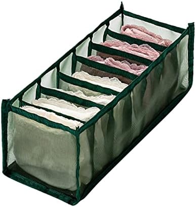 Caixa de armazenamento de roupas íntimas ousadas com compartimentos meias cuecas de sutiãs gavetas organizadoras
