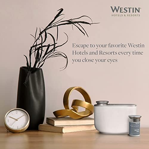 Westin White Tea Room Recarrecedor de difusor - Signature White Tea Scent - Hotel Aroma Collection - Compatível apenas com Westin