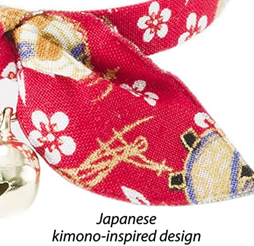 Necoichi Kimono Ribbon Cat Collar