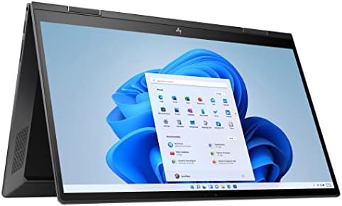 Laptop HP Envy X360 2-em-1 Touch Screen, exibição de 15,6 FHD IPS, Ryzen de 6 núcleos AMD 5 5625U, 8 GB DDR4 RAM, 256GB PCIE SSD,