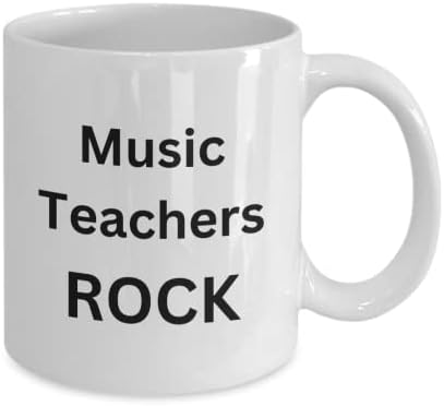 Presente para professores, professores de música, presentes de professores, professores presentes de Natal, café ou chá de