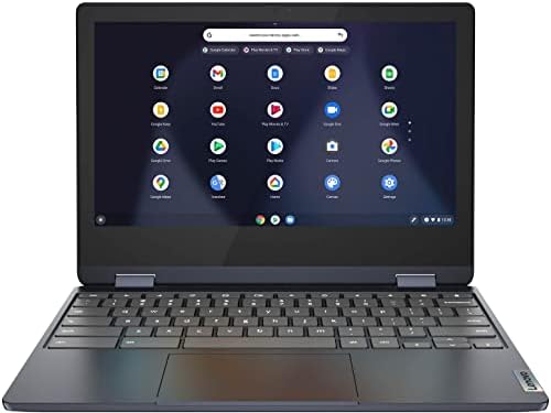 Lenovo Flex 3 11 2-1 IPS Laptop Chromebook com tela sensível ao toque IPS, MediaTek MT8183, Memória de 4 GB, armazenamento