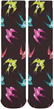 WeedKeycat colorido colorido meias grossas novidades impressão engraçada gráfica casual casual meias de tubo médio para inverno