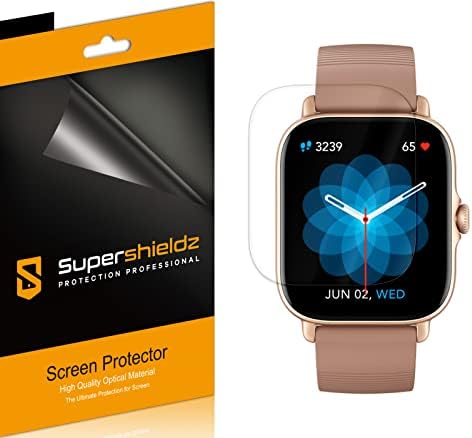 SuperShieldz projetado para Amazfit GTS 3 Protetor de tela, Escudo Clear de alta definição