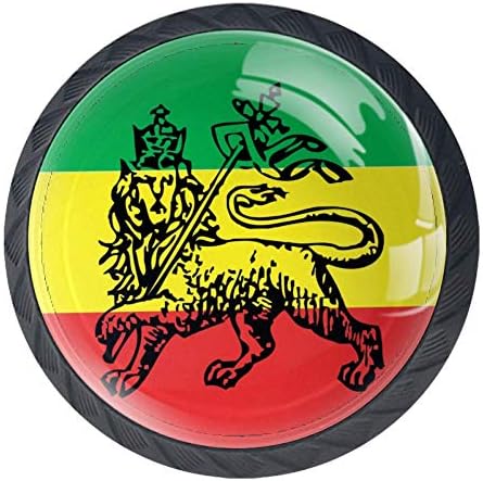 A gaveta da bandeira etíope ideal puxa alças de cabine de cabine de cabine de cabine de cabine de cabine com parafusos