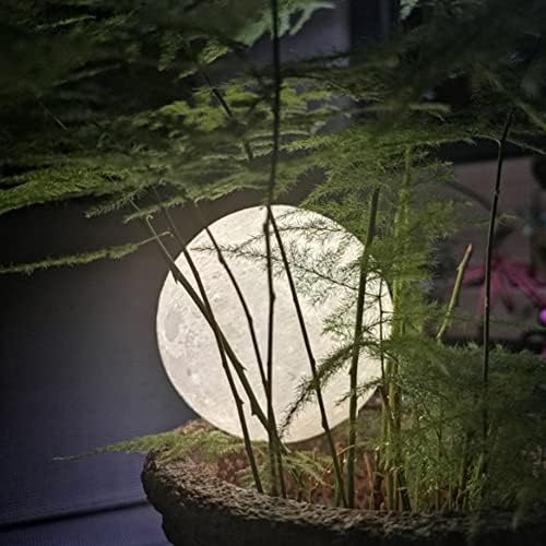 Lâmpada da lua de Brightworld, 3,5 polegadas de impressão 3D LUBRIL LUBLEA NOITE COM BRANCO MANDA PARTE COMO CRIANÇAS MENINAS
