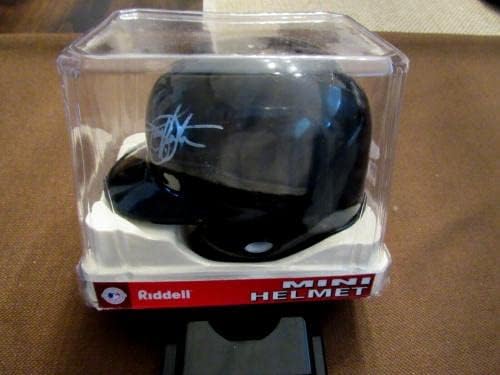 Todd Helton Batting Champ Rockies assinou Auto Riddell Mini Capacete Baseball JSA - Mini Capacetes MLB autografados