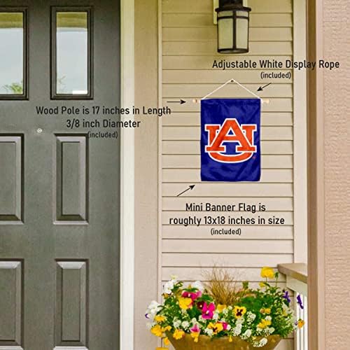 Auburn University Mini Small Banner e Banner Polle pacote