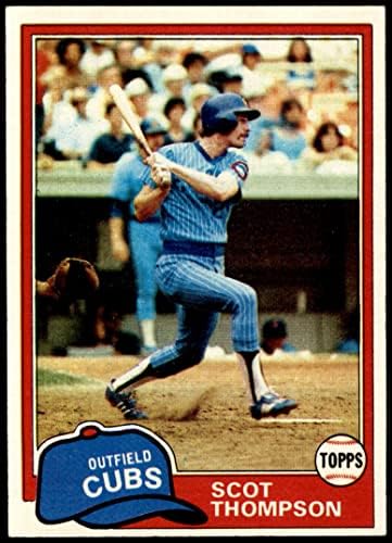 1981 Topps 395 Scot Thompson Chicago Cubs NM Cubs