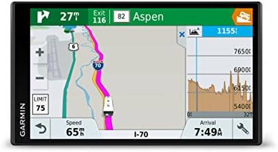 Garmin RV 770 NA LMT-S, navegação avançada para trailers de trailers e reboques, diretório de parques e serviços de RV, navegação ativada por voz