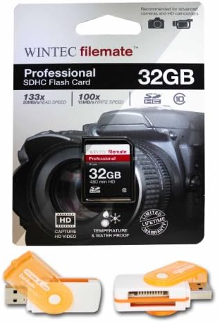 32 GB Classe 10 SDHC Card de memória de alta velocidade para a câmera digital Kodak Z1275 Z1285 Z1485 é Z712. Perfeito para filmagens