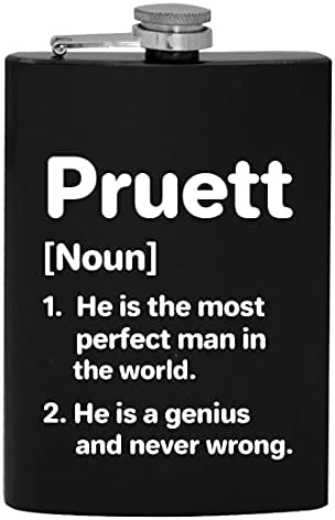 Definição de Pruett O homem mais perfeito - 8 onças de quadril bebendo balão de álcool