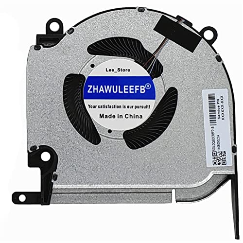 Zhawuleefb Substituição Novo ventilador de resfriamento de laptop para HP Omen 16-K 16-N TPN-Q280 N18091-001 EG75071S1-C230-S9A EG75071S1-C220-S9A