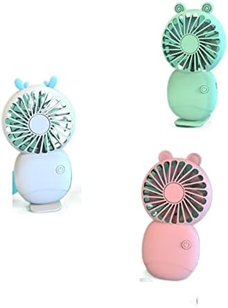 Fã de jkyyds fã USB Charging Electric Fan Handheld Fan pendurado pescoço portátil com desktop de suporte