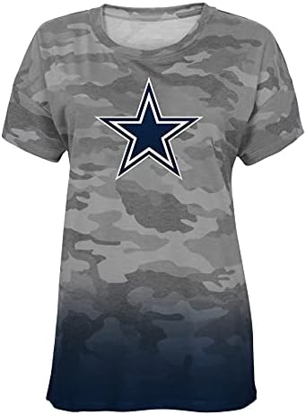 Dallas Cowboys Boys 'Youth Beth Camo Dip Dye T-Shirt