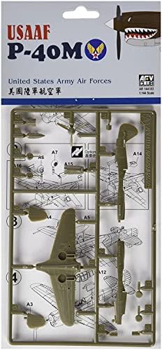 AFV Club AFV144S03 1: 144 P-40M Warhawk USAAF [kit de construção de modelos]