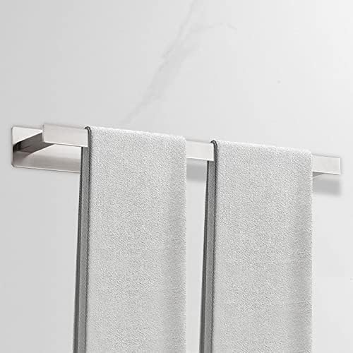Besteffie Auto Adesivo Banheiro Toalheiro Bar, barra de toalha adesiva, sem broca Toalha barra de aço de aço de aço prateleira
