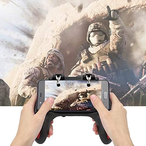 Controlador de jogos de telefone celular Alinory com fãs de refrigeração dupla, dissipação de calor gamepad games handle