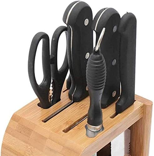 XJXJ em forma de madeira Rack de faca de faca de faca de barra