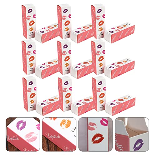 Minkissy 50pcspackingBoxes Simples, BLAM embrulhando envelhecimento de papel vazio Presente DIY PERFUME PERFUME RECIMENTOS