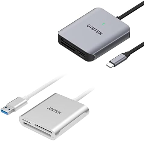 Unitek [pacote] USB 3.0 Card de memória leitor e 3 em 1 USB CFFast Card Reader